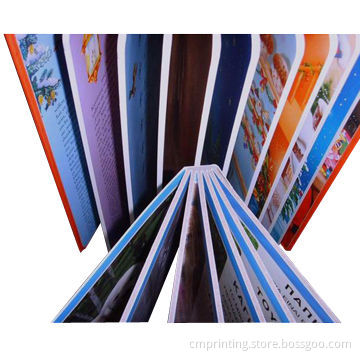 Board Book Printing, Full-color, Glossy Lamination for All Pages